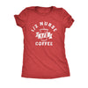  One Half Nurse One Half Coffee Womens T Shirt 