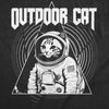  Outdoor Cat Space Womens T Shirt 
