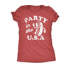  Party In The Usa Womens T Shirt 