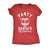  Party Like Santas Not Watching Womens T Shirt 