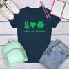  Peace Love Shenanigans Womens T Shirt 