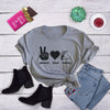  Peace Love Tacos Womens T Shirt 