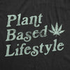  Plant Based Lifestyle Womens T Shirt 