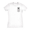  Pocket Cat Womens T Shirt 