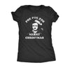  Poe Poe Poe Merry Christmas Womens T Shirt 