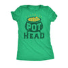  Pot Head St Pats Womens T Shirt 