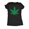  Pot Leaf Of Clovers Womens T Shirt 