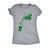  Pouring Glitter Shamrock Womens T Shirt 