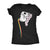  Pouring Rainbow Skull Womens T Shirt 