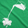  Pouring Shamrock Womens T Shirt 