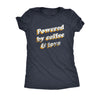  Powered By Coffee And Love Womens T Shirt 