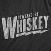  Powered By Whiskey Womens T Shirt 