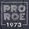 Pro Roe 1973 Womens T Shirt 