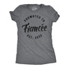  Promoted To Fiancee 2025 Womens T Shirt 