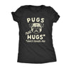  Pugs Not Hugs Coronavirus Womens T Shirt 