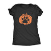  Pumpkin Paw Womens T Shirt 