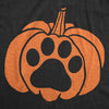  Pumpkin Paw Womens T Shirt 