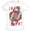  Queen Of Hearts Womens T Shirt 
