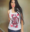  Queen Of Hearts Womens T Shirt 