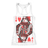 Queen Of Hearts Womens Tank Top