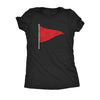  Red Flag Womens T Shirt 
