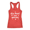 Red White And Boujee Womens Tank Top