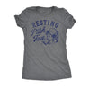  Resting Pitch Face Womens T Shirt 