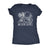  Retro Smoky Mountains Womens T Shirt 