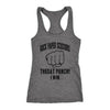 Rock Paper Scissors Throat Punch Womens Tank Top