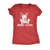  Rude olph Womens T Shirt 
