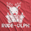  Rude olph Womens T Shirt 