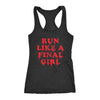 Run Like A Final Girl Womens Tank Top