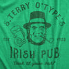  S Terry Otypes Irish Pub Womens T Shirt 