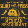  Sad At A Mexican Restaurant Womens T Shirt 