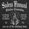  Salem Annual Witches Convention Womens T Shirt 