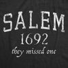  Salem Mass 1692 Womens T Shirt 