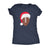  Santa Football Womens T Shirt 