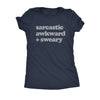  Sarcastic Awkward Sweary Womens T Shirt 