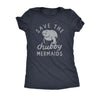  Save The Chubby Mermaids Womens T Shirt 