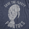 Save The Floaty Potatoes Womens T Shirt 