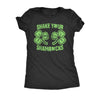  Shake Your Shamrocks Black Womens T Shirt 