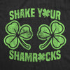  Shake Your Shamrocks Black Womens T Shirt 