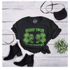  Shake Your Shamrocks Black Womens T Shirt 