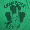  Shamrock And Roll Womens T Shirt 