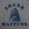  Shark Happens Womens T Shirt 