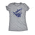  Shark Ink Splatter Womens T Shirt 
