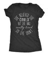  She Believed She Could But She Was Really Tired Womens T Shirt 