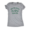  She Believed She Could Sushi Did Womens T Shirt 