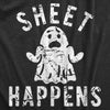 Sheet Happens Womens T Shirt 