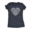  Shell Heart Womens T Shirt 